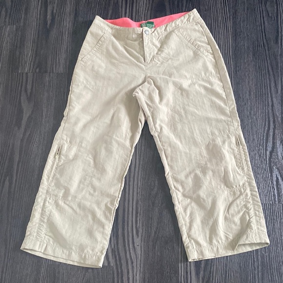 🍍L.L. BEAN CAPRI🍍SIZE 8🍍21” inseam🍍K-1🍍 - Picture 1 of 3